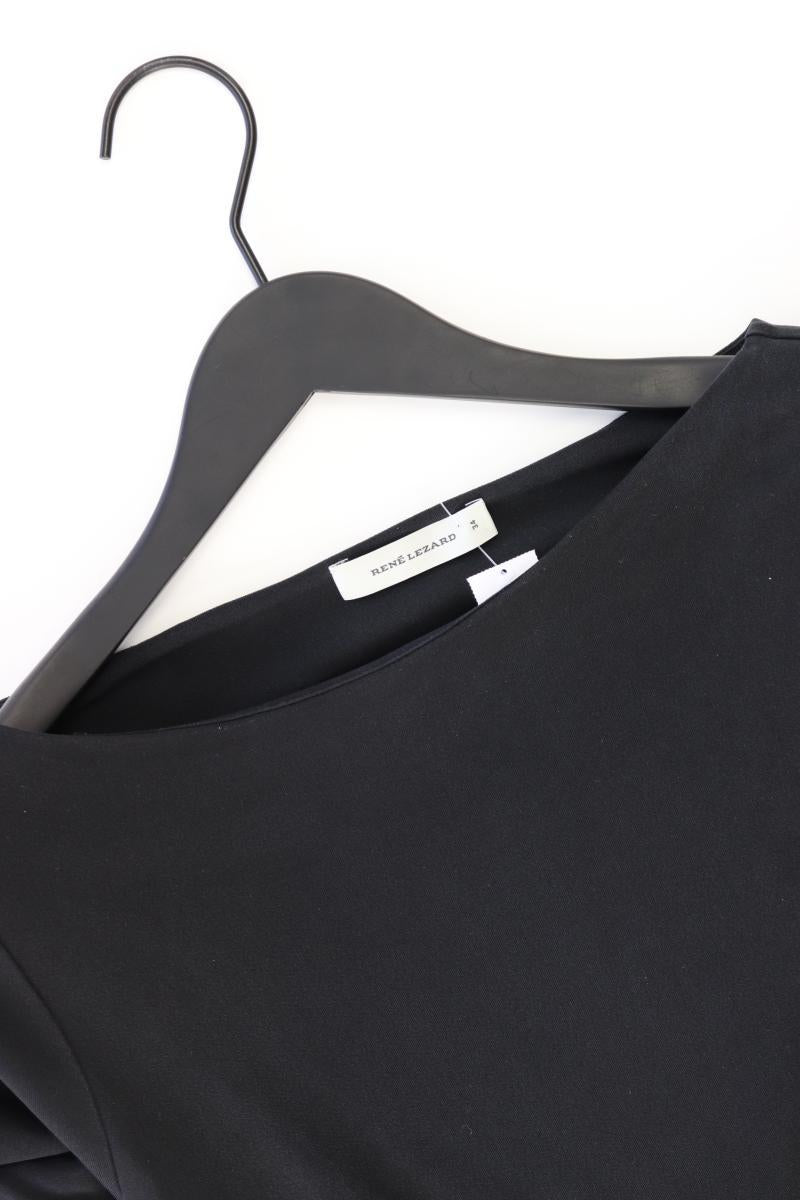 René Lezard Schlauchkleid Gr. 34 3/4 Ärmel schwarz aus Seide