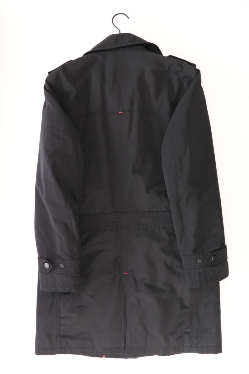Strellson Regular Mantel für Herren Gr. 48 schwarz aus Polyester