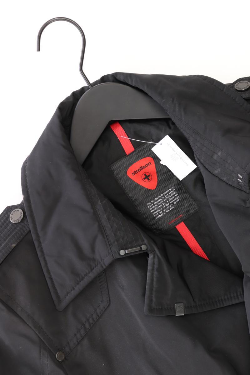 Strellson Regular Mantel für Herren Gr. 48 schwarz aus Polyester