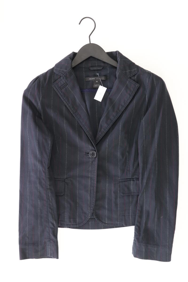 Marc Jacobs Regular Blazer Gr. UK 6 (XS) gestreift Vintage schwarz aus Baumwolle