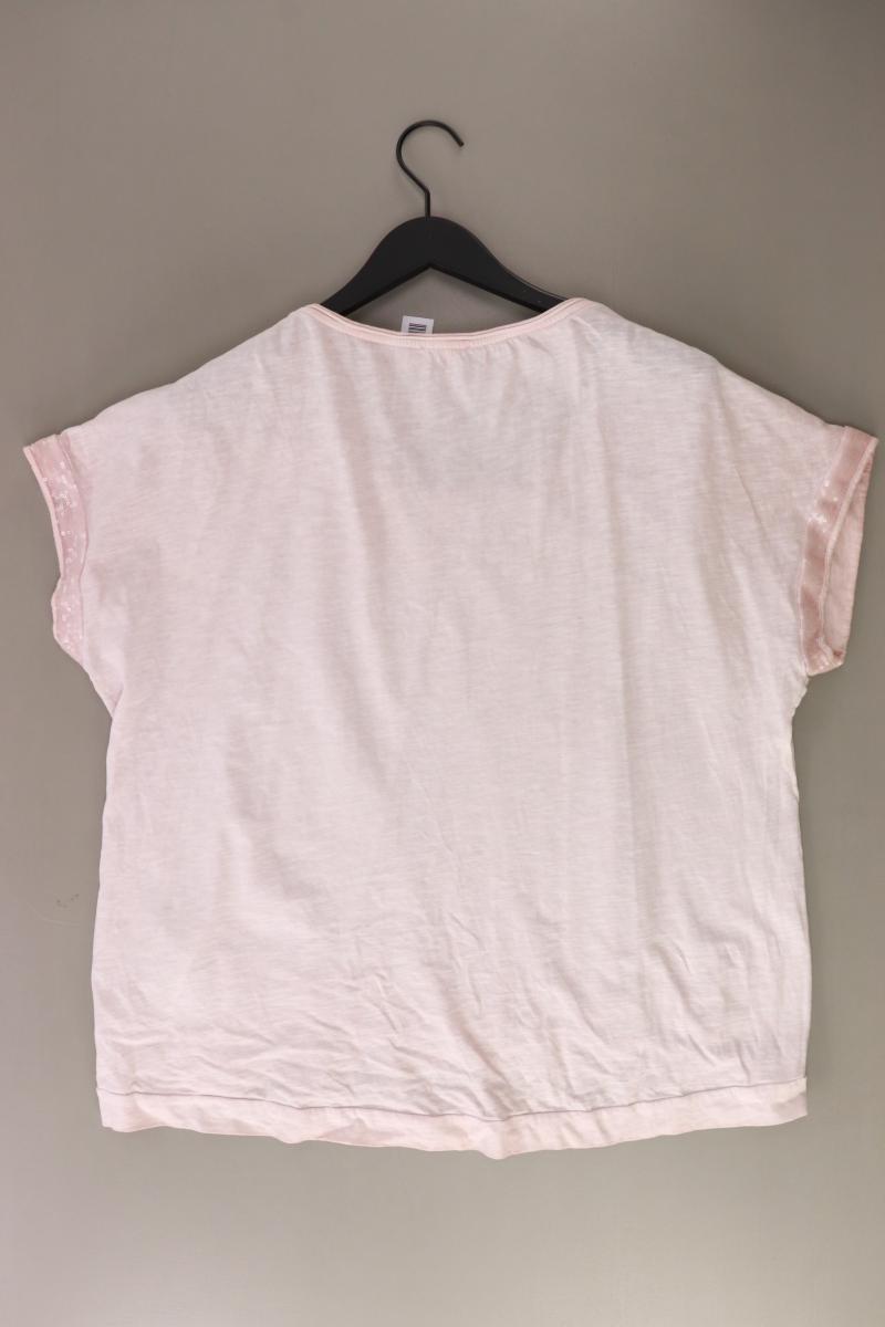 Esprit T-Shirt Gr. XXL Kurzarm rosa aus Baumwolle