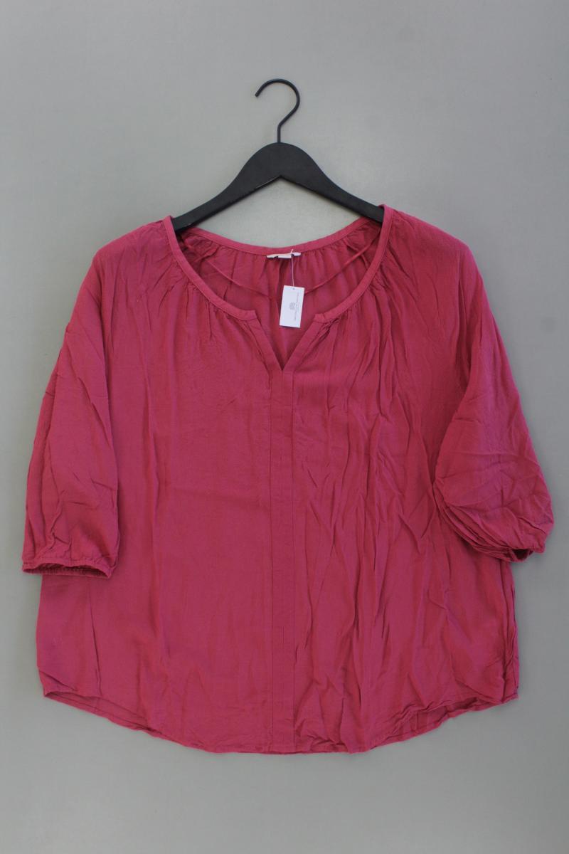 Esprit Regular Bluse Gr. 44 3/4 Ärmel lila aus Viskose
