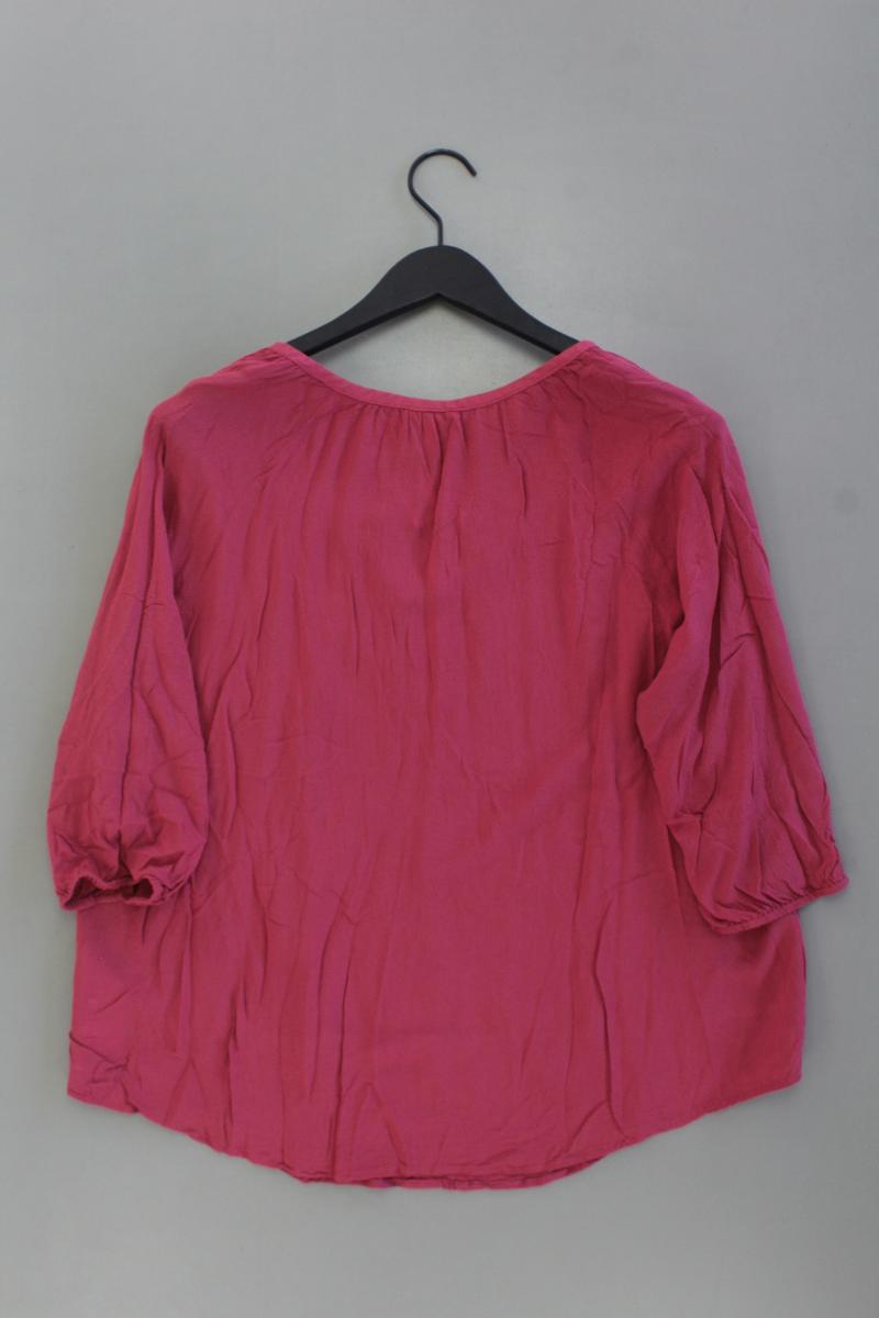 Esprit Regular Bluse Gr. 44 3/4 Ärmel lila aus Viskose