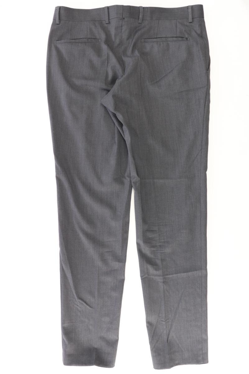 Finshley&Harding Anzughose für Herren Gr. Langgröße 102 grau aus Polyester