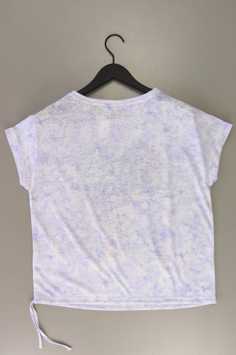 Street One Printshirt Gr. 38 neuwertig Kurzarm lila aus Polyester