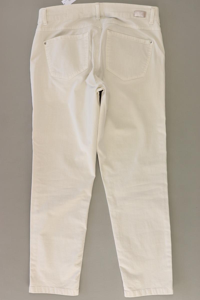 Angels Straight Jeans Gr. 36 neuwertig mit Glitzer creme aus Baumwolle