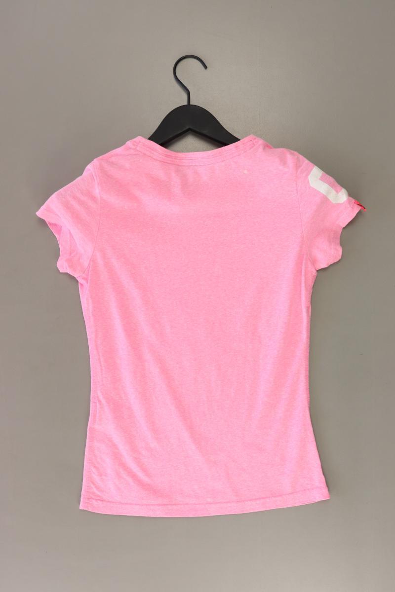 Superdry T-Shirt Gr. XS Kurzarm rosa aus Polyester