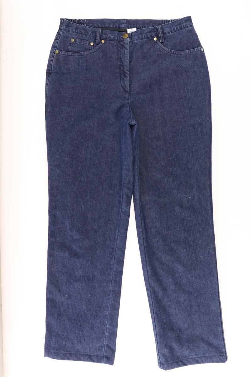 Walbusch Straight Jeans Gr. 38 blau aus Baumwolle