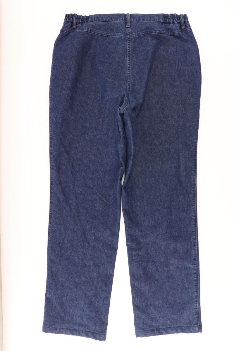 Walbusch Straight Jeans Gr. 38 blau aus Baumwolle