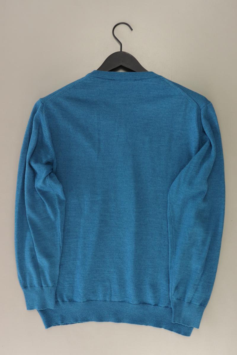 Carlo Colucci Wollpullover für Herren Gr. L türkis