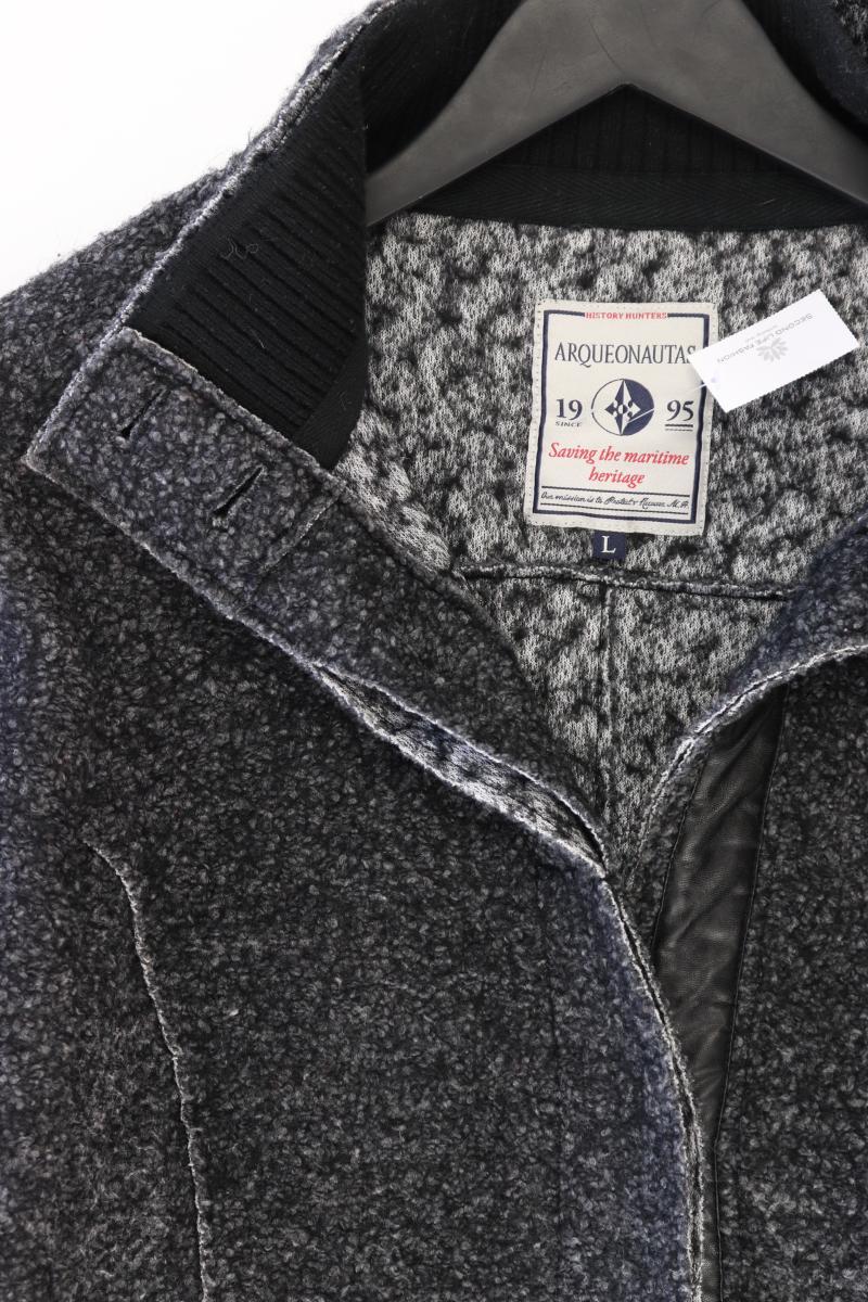 Arqueonautas Slim Mantel Gr. L neuwertig grau aus Polyester