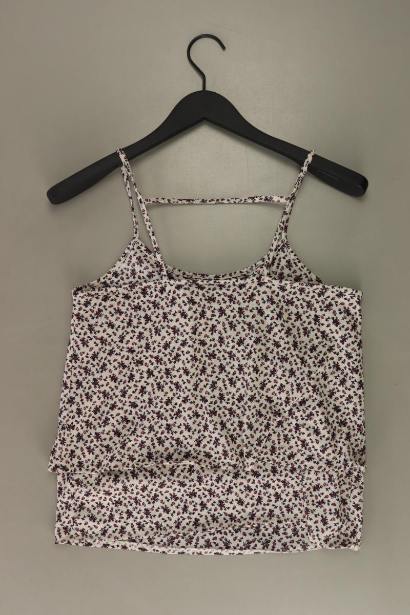 Only Spaghetti-Top Gr. XS mit Blumenmuster creme aus Polyester