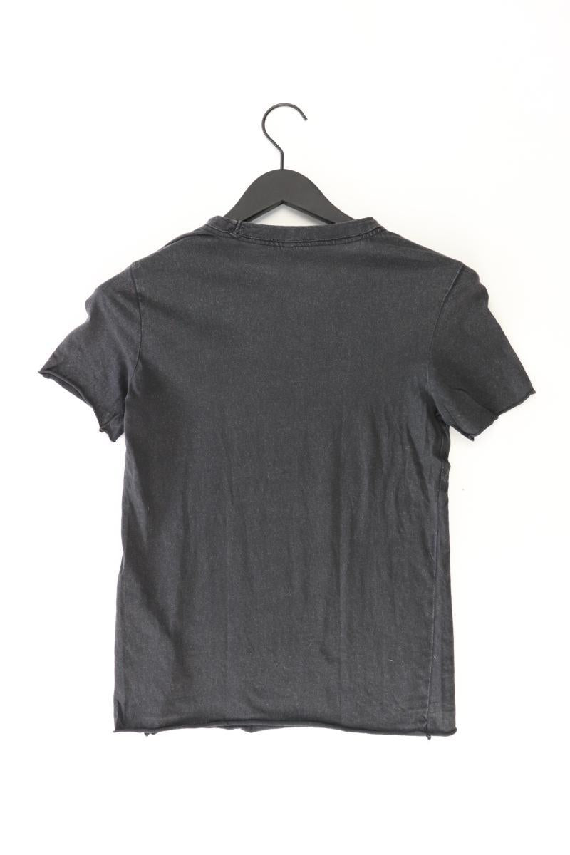 Only Printshirt Gr. XS Kurzarm grau aus Baumwolle