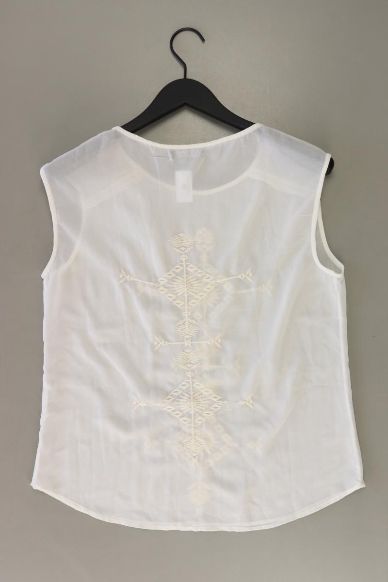 Vila Ärmellose Bluse Gr. M creme aus Polyester