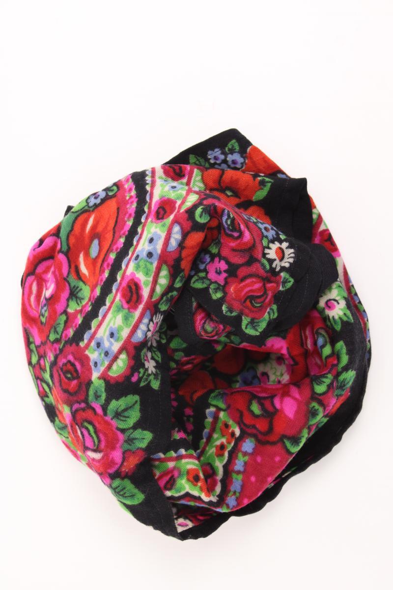 Tuch mit Blumenmuster mehrfarbig