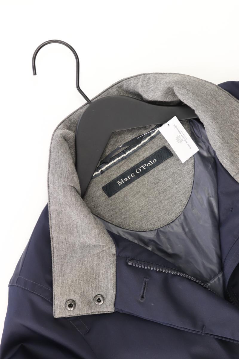 Marc O'Polo Übergangsmantel Gr. 40 blau aus Polyester