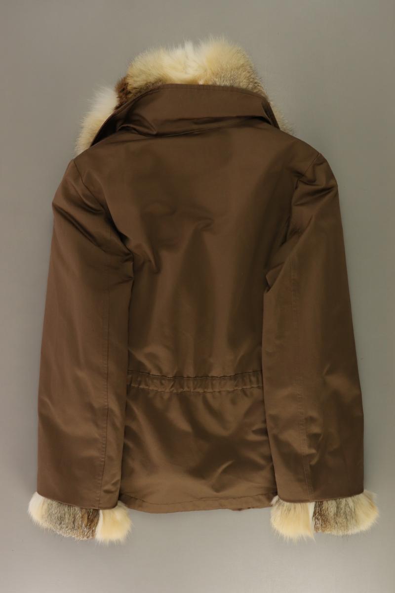 Rosenberg & Lenhart Regular Jacke Gr. IT 44 (M) mit Gürtel braun