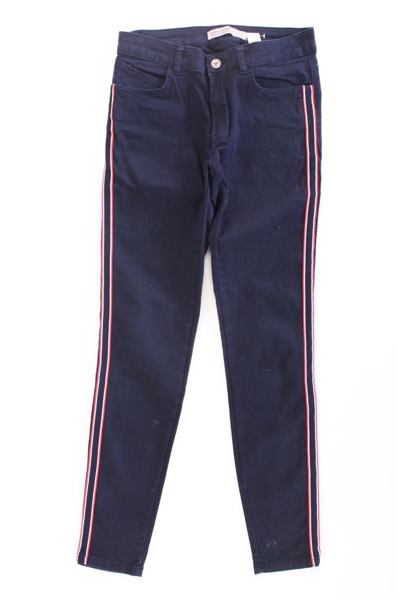 Zara Skinny Jeans Gr. 36 blau aus Baumwolle