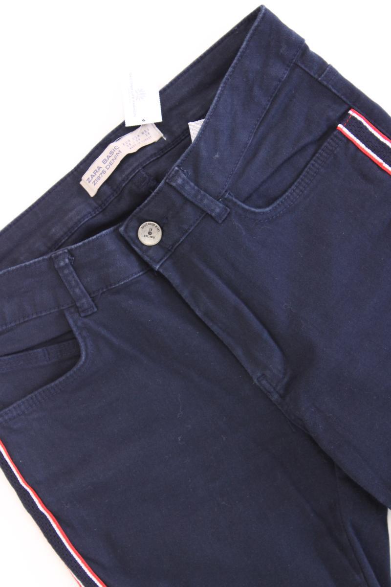 Zara Skinny Jeans Gr. 36 blau aus Baumwolle