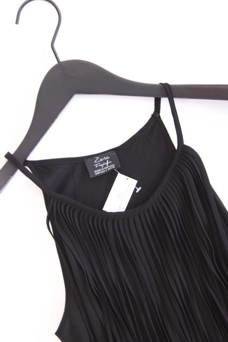 Zara Spaghetti-Top Gr. S schwarz aus Baumwolle