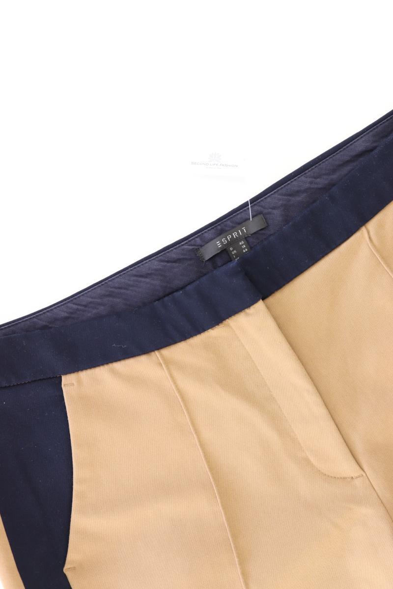 Esprit Stoffhose Gr. 40 braun aus Polyester