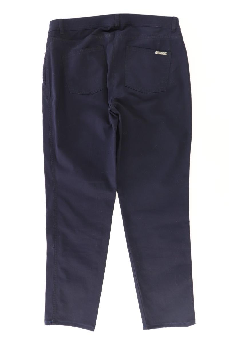Madeleine Five-Pocket-Hose Gr. 40 blau aus Baumwolle