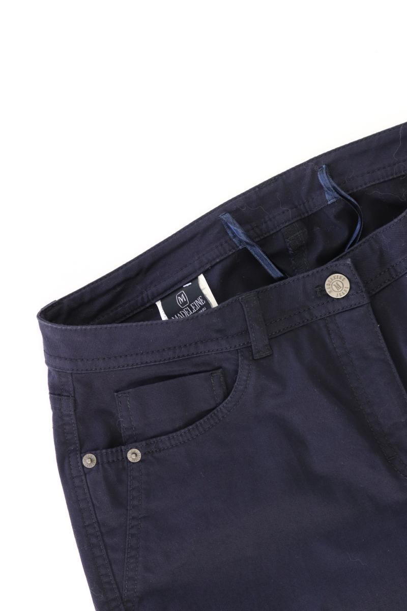 Madeleine Five-Pocket-Hose Gr. 40 blau aus Baumwolle