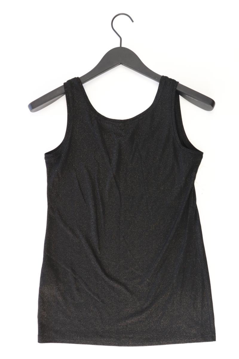 Esprit Collection Trägertop Gr. XS mit Glitzer schwarz aus Polyester