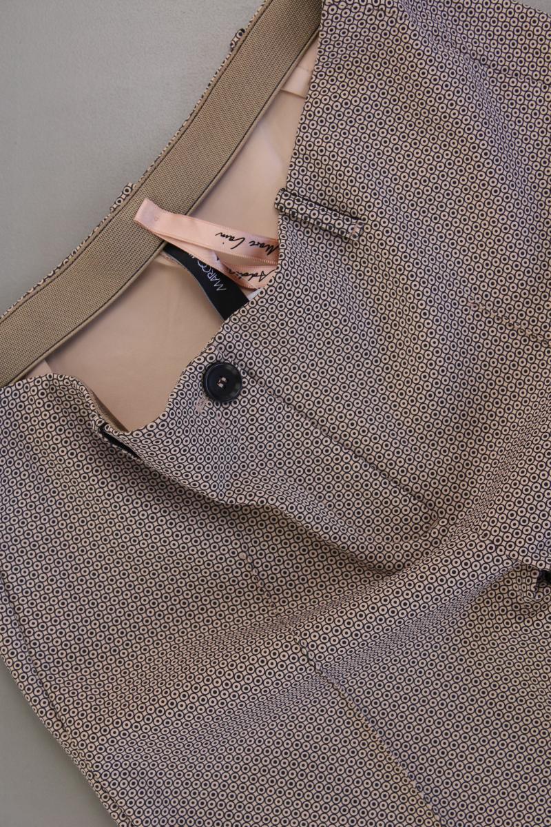 Marc Cain Stoffhose Gr. US 4 (S) braun aus Polyamid