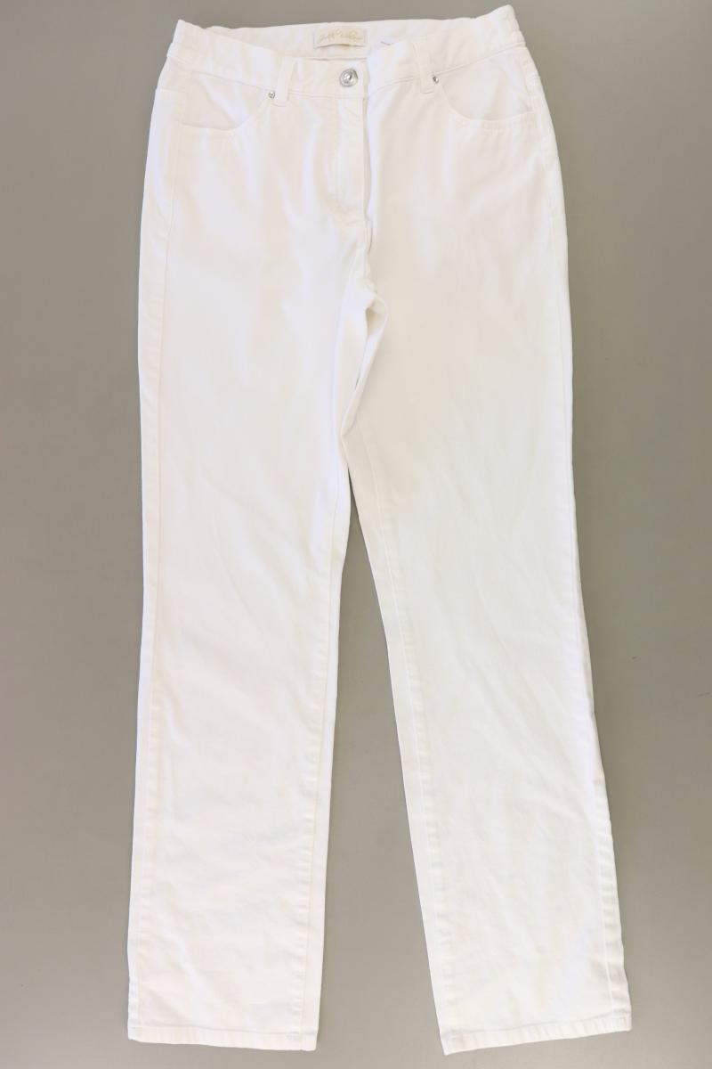 Judith Williams Regular Jeans Gr. 36 weiß aus Baumwolle
