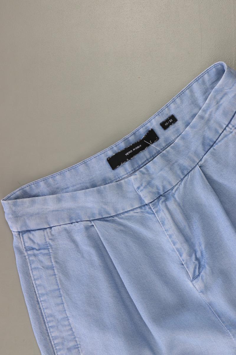 Vero Moda 7/8 Hose Gr. XS/L32 blau aus Lyocell
