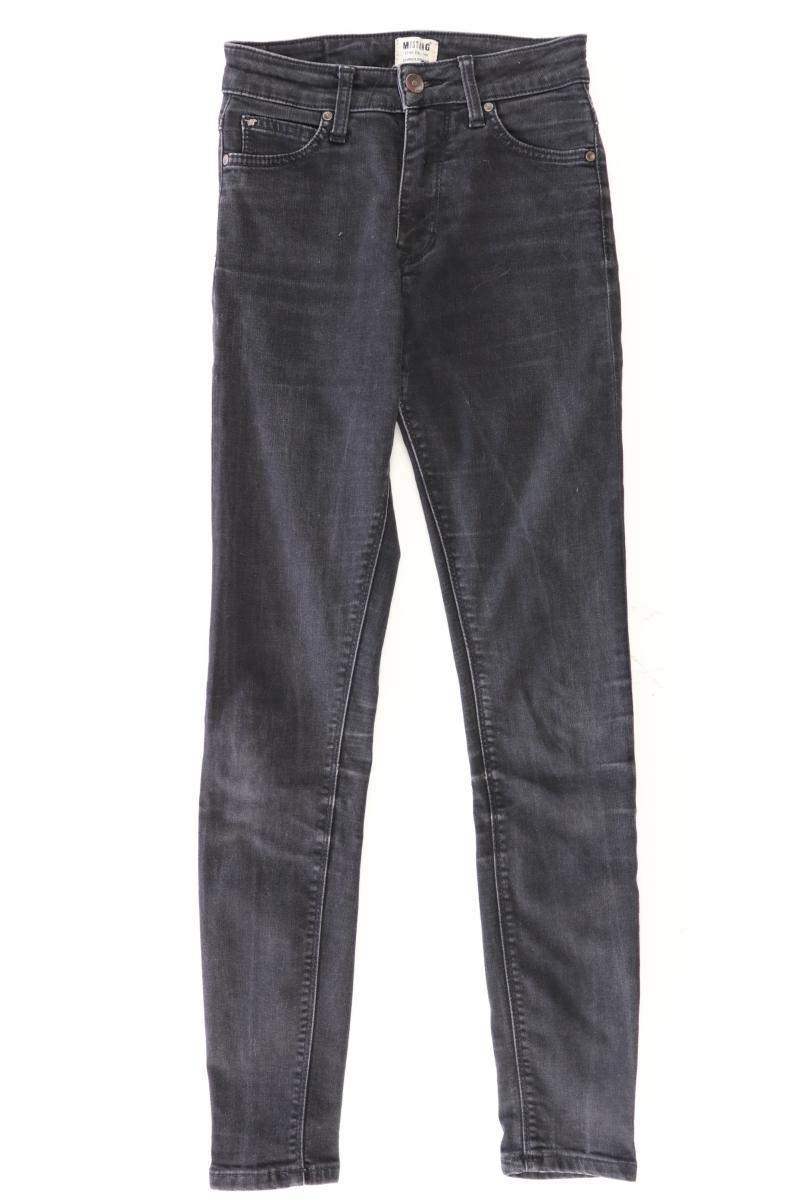 Mustang Skinny Jeans Gr. W25/L32 schwarz aus Baumwolle