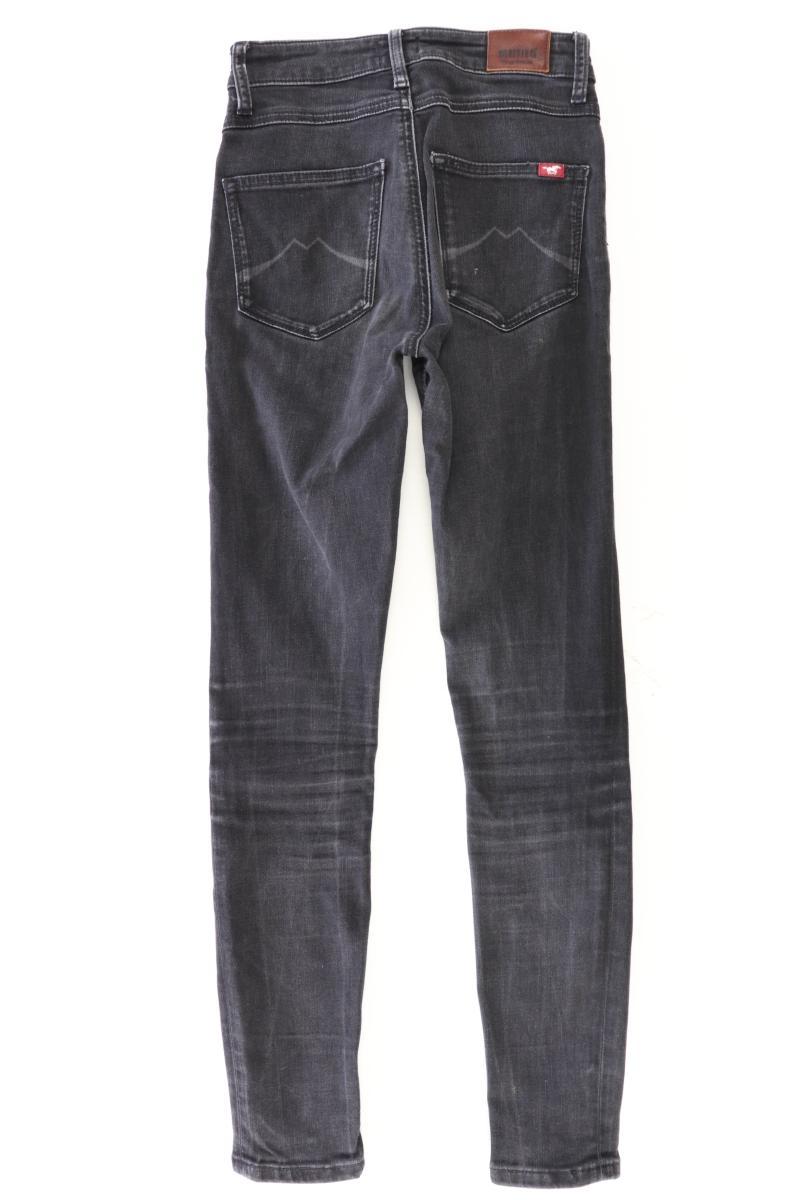 Mustang Skinny Jeans Gr. W25/L32 schwarz aus Baumwolle
