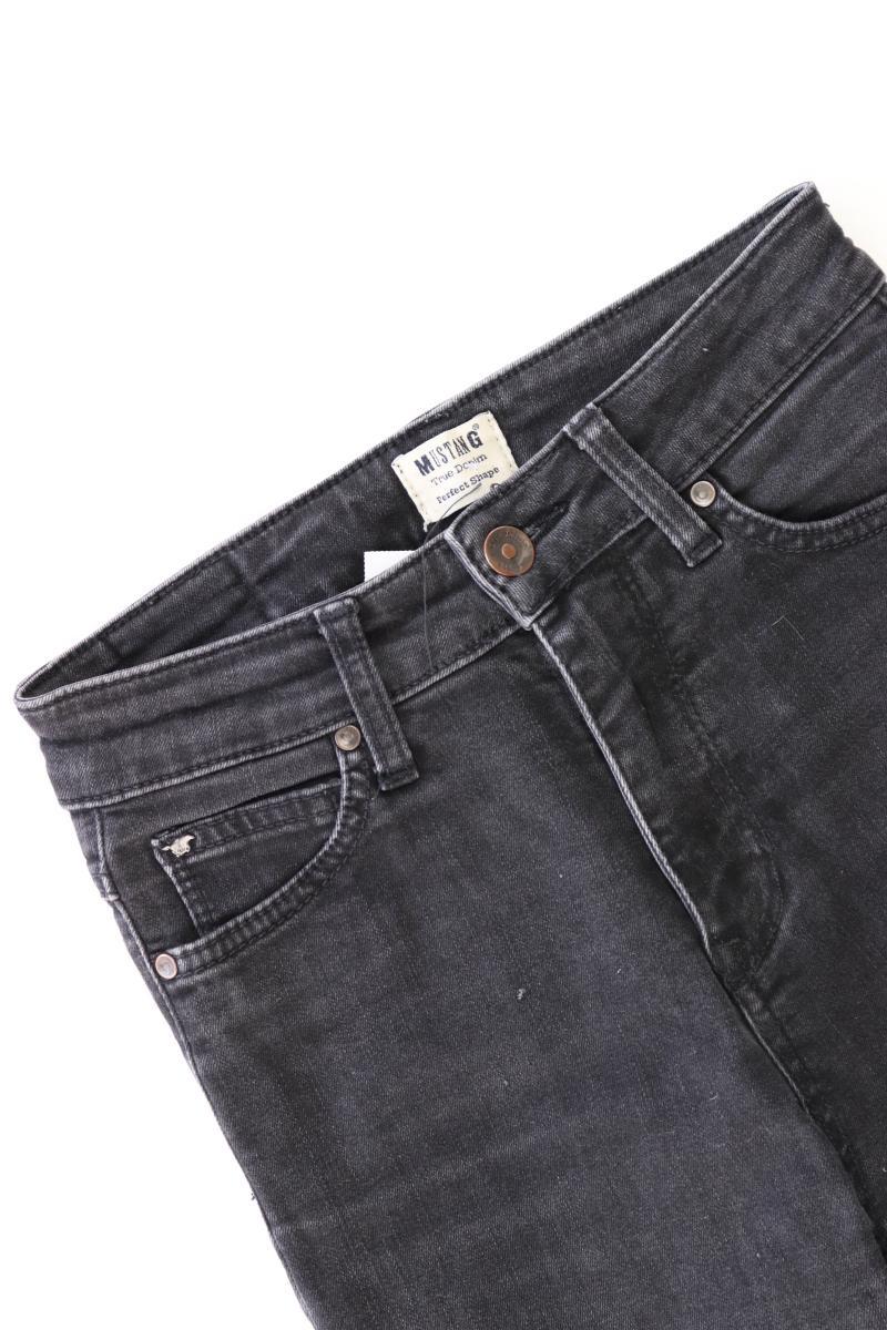 Mustang Skinny Jeans Gr. W25/L32 schwarz aus Baumwolle