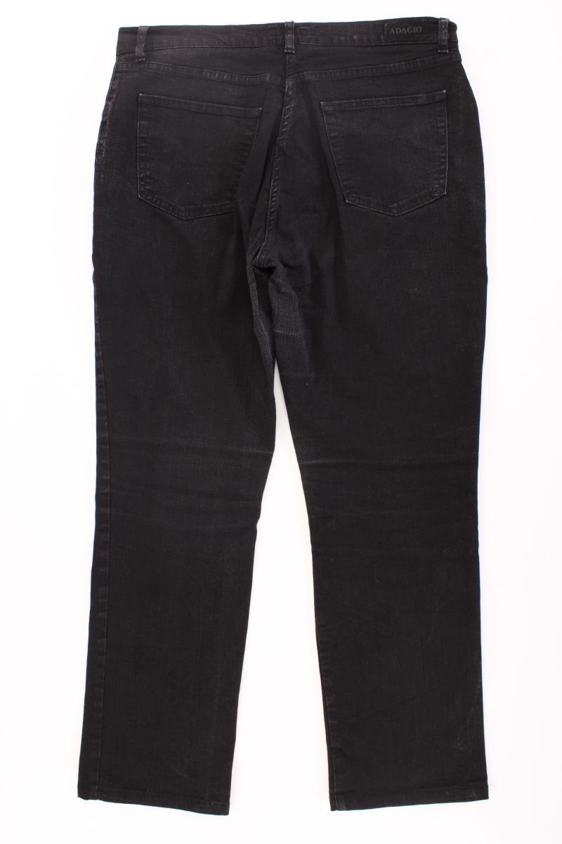 Adagio Straight Jeans Gr. 44/L31 Modell Amy grau aus Baumwolle