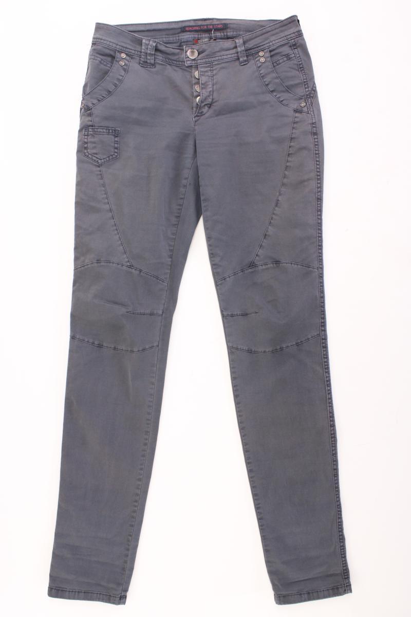 Street One Hose Gr. 34/L32 Modell Fin grau aus Baumwolle