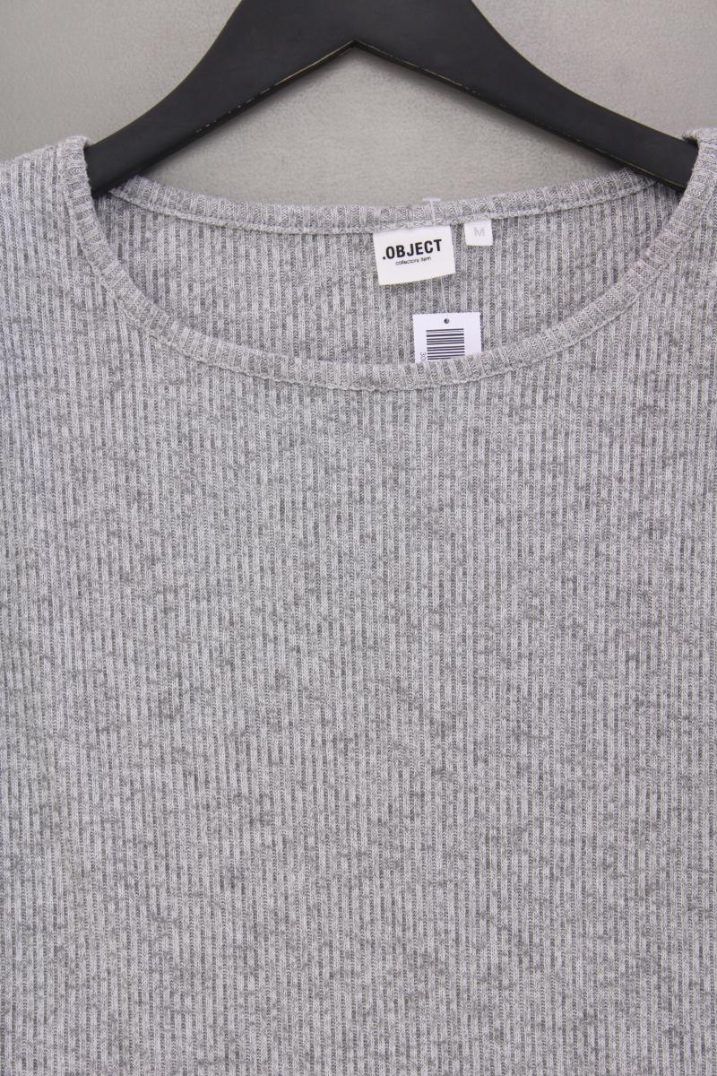 Object Strickshirt Gr. M 3/4 Ärmel grau aus Polyester
