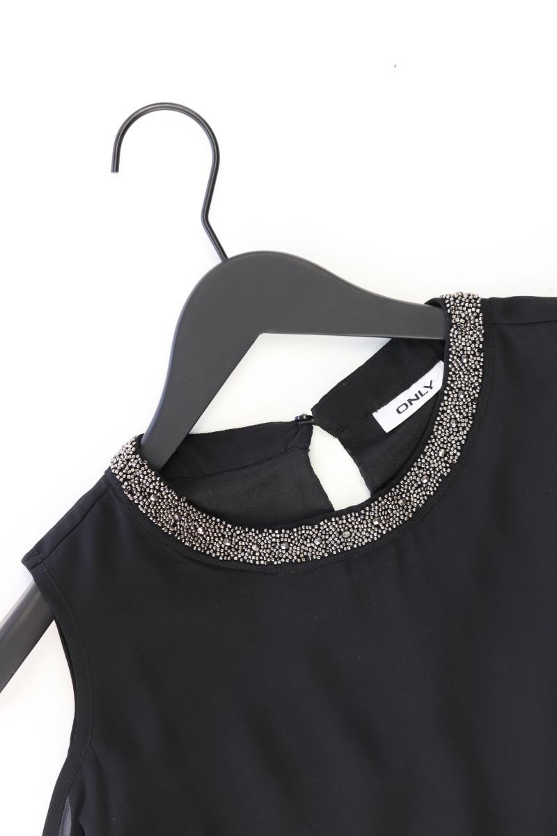 Only Langarmbluse Gr. 40 schwarz aus Polyester