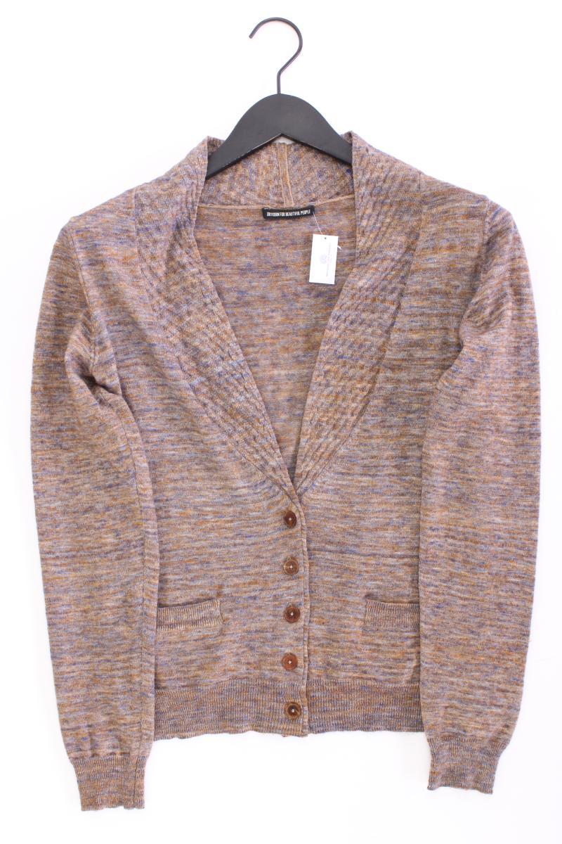 Drykorn Strickjacke Gr. S Langarm braun aus Wolle