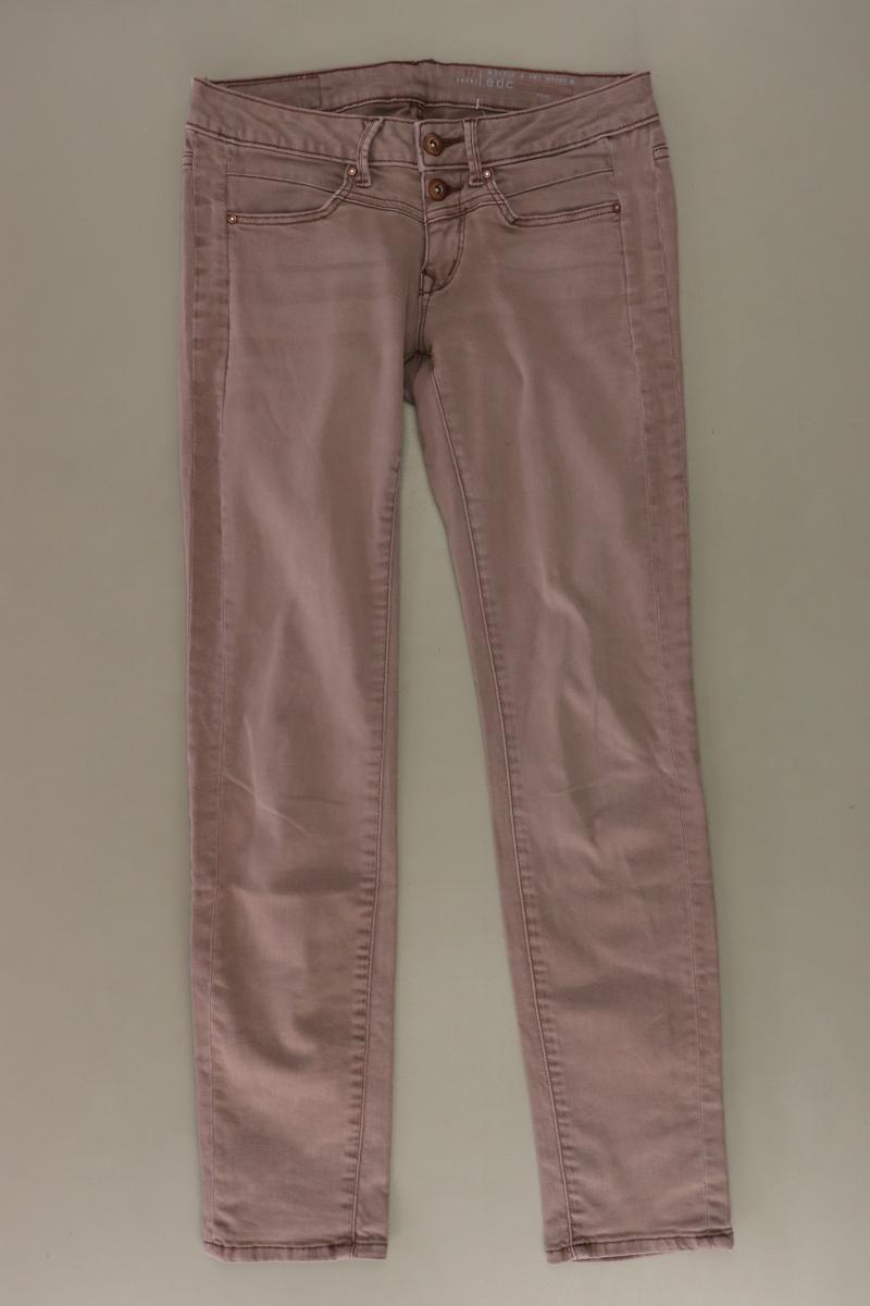 edc by Esprit Skinny Jeans Gr. Kurzgröße 32 grau aus Baumwolle