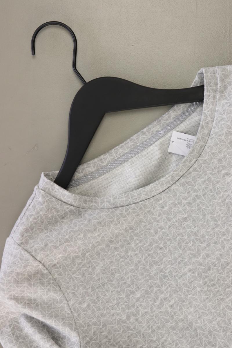 Street One Regular Shirt Gr. 36 3/4 Ärmel grau aus Polyester