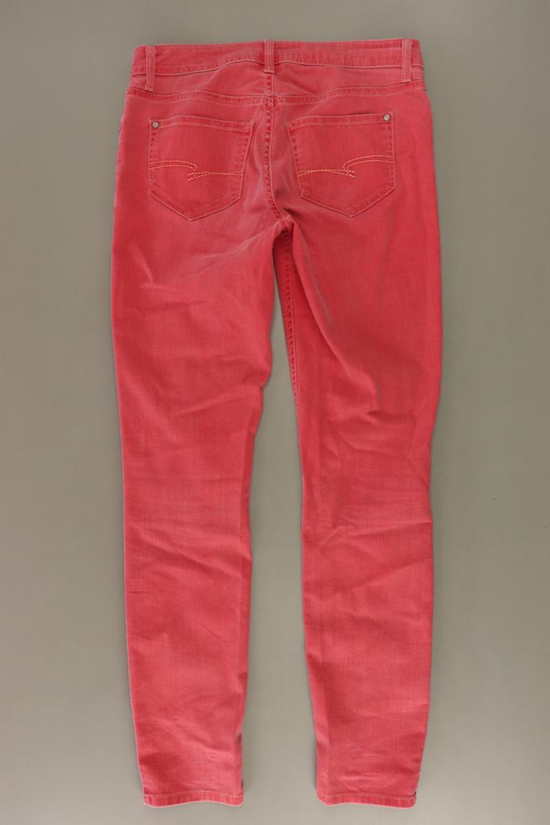 Street One Straight Jeans Gr. W28 rot aus Baumwolle