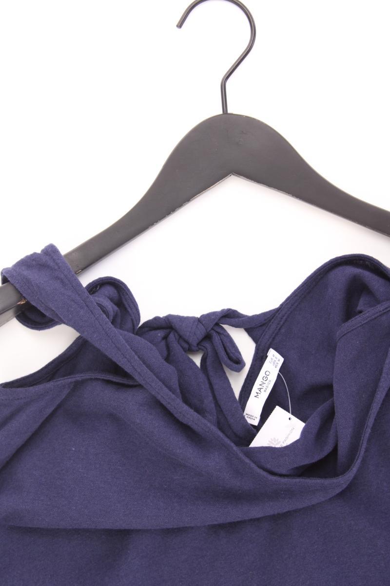 Mango Trägertop Gr. M blau