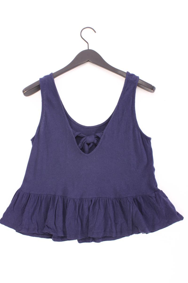 Mango Trägertop Gr. M blau