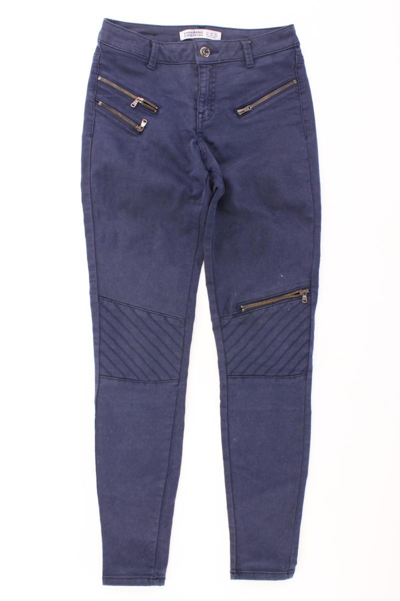 Zara Skinny Jeans Gr. 34 blau