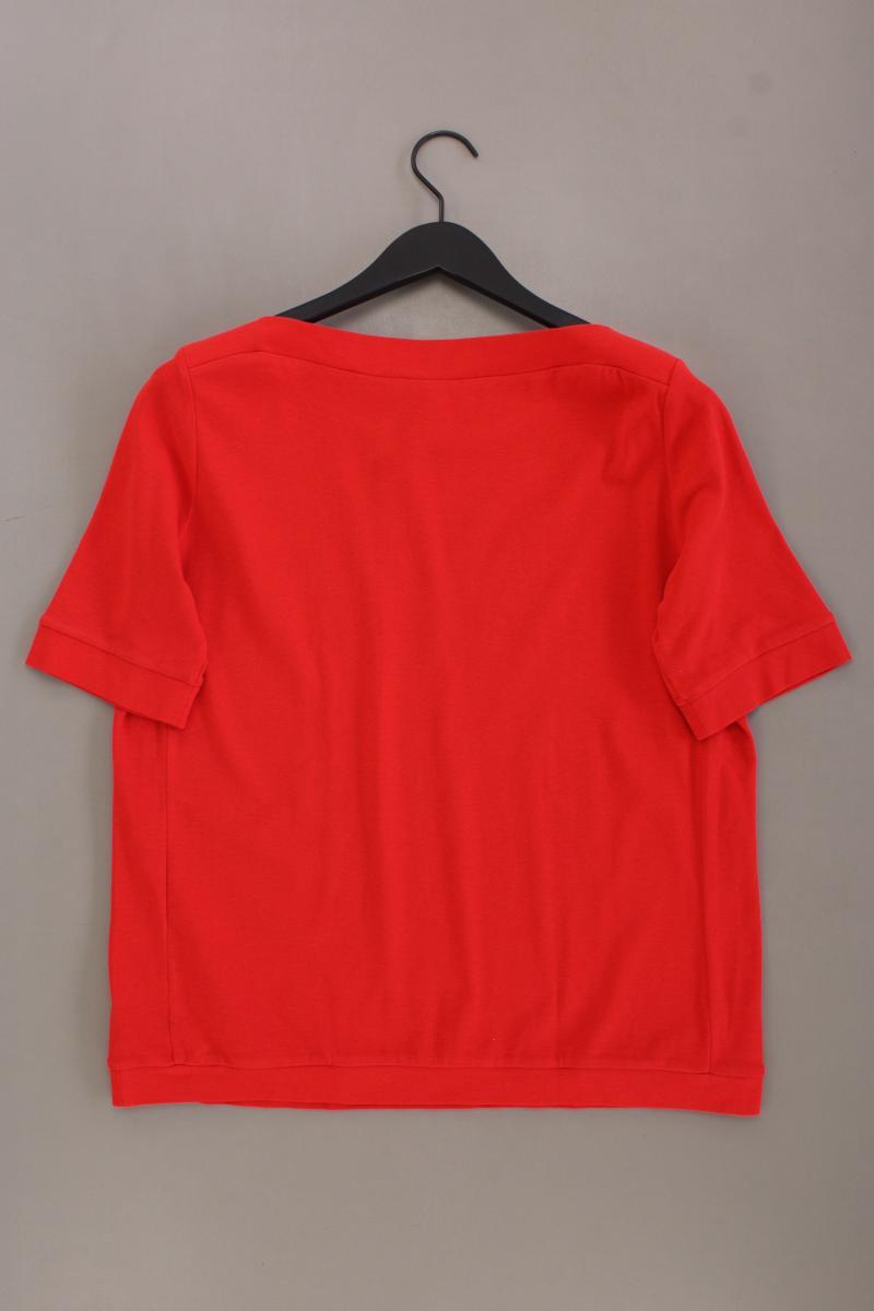 edc by Esprit Kurzarmbluse Gr. XL rot aus Baumwolle