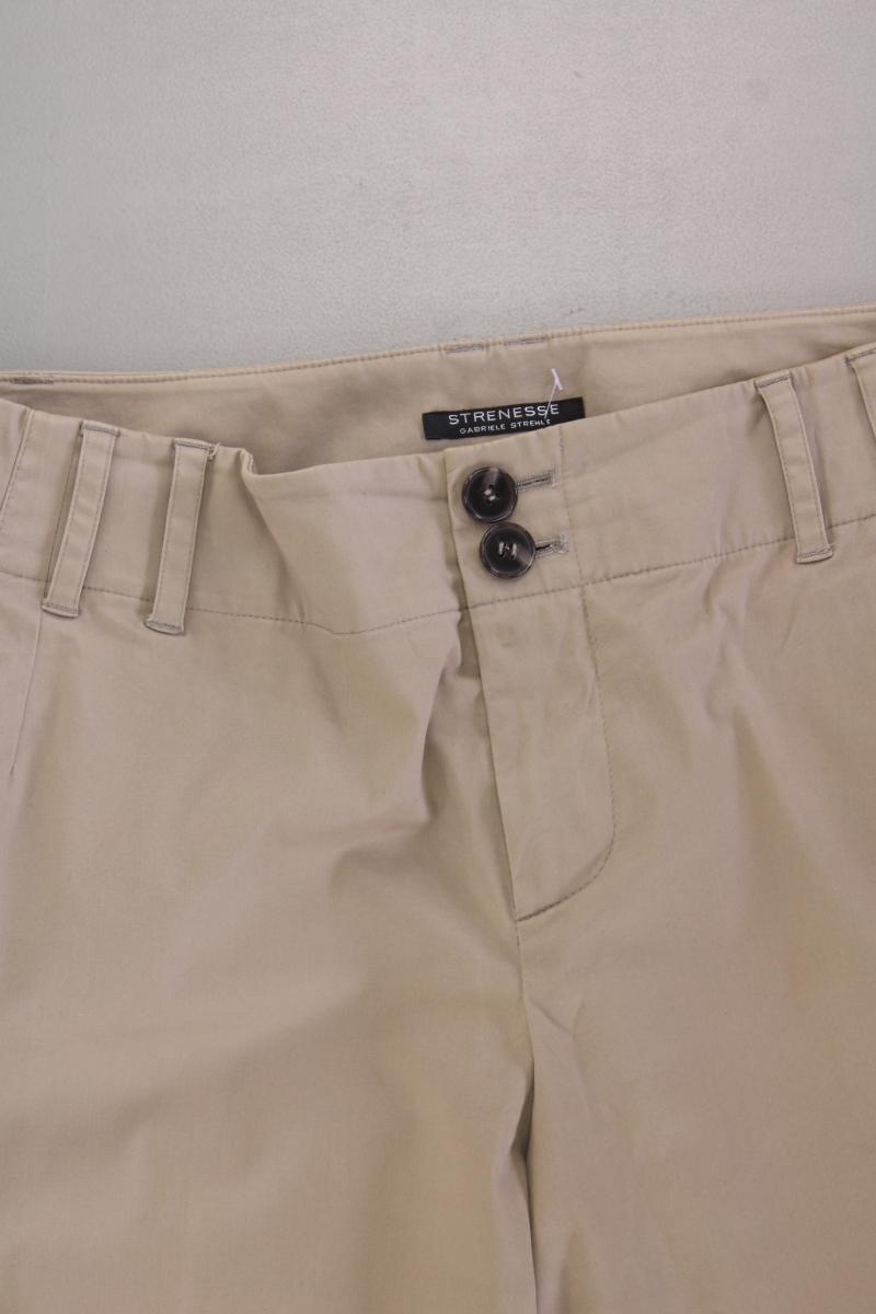 Strenesse Stoffhose Gr. 38 braun aus Baumwolle