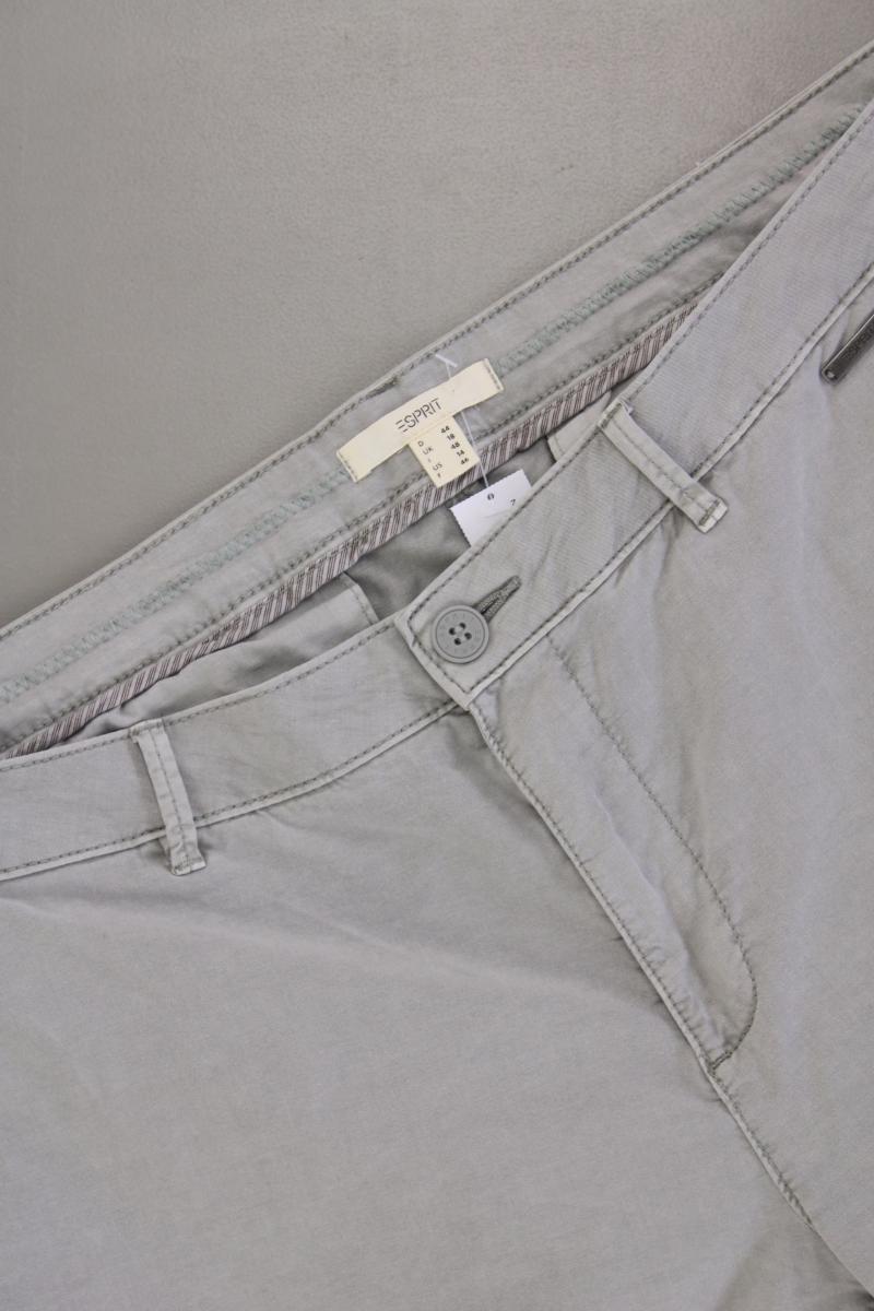 Esprit Hose Gr. 44 grau aus Baumwolle