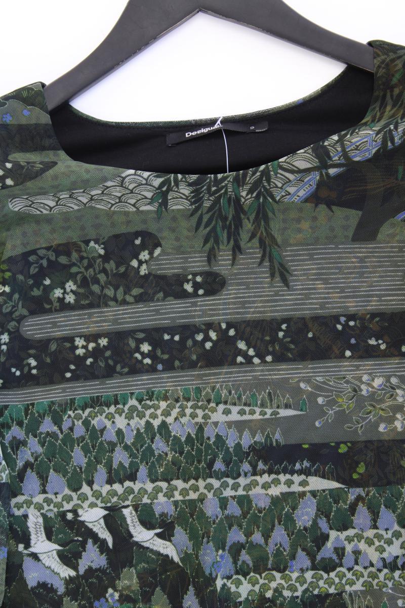 Desigual Langarmkleid Gr. S neuwertig grün aus Polyester