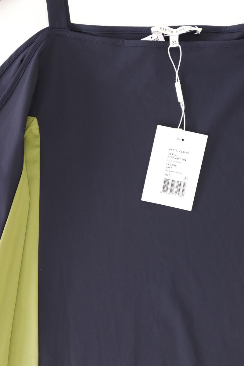 FIFTH HOUSE Langarmkleid Gr. 34 neu mit Etikett Neupreis: 139,99€! blau